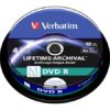 DVD-R lemez, archiváló, nyomtatható, M-DISC, 4,7GB, 4x, VERBATIM