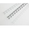 Spirál, fém, 2:1, 14 mm, 130 lap, GBC "MultiBind 21",  fekete