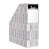Iratpapucs, karton, 90 mm, VICTORIA OFFICE, "Textil"