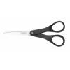 Olló, papírvágó, 18 cm, FISKARS "Essential", fekete