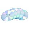 CD-tok, vékony, 1 lemez, kör alakú, FELLOWES, átlátszó