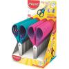 Olló display, iskolai, 13 cm, MAPED "Essentials Soft"