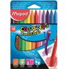Zsírkréta, MAPED "Color`Peps" PlastiClean, 12 különböző szín