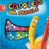 Olajpasztell kréta, MAPED "Color`Peps", 12 különböző szín