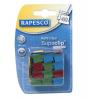Utántöltő kapcsok, RAPESCO, "Supaclip 40" vegyes színben