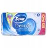 Toalettpapír, 3 rétegű, kistekercses, 16 tekercs, ZEWA "Deluxe, fehér