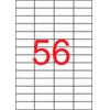 Etikett, univerzális, 52,5x21,2 mm, APLI, 5600 etikett/csomag