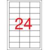 Etikett, univerzális, 64,6x33,8 mm, APLI, 2400 etikett/csomag
