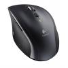 Egér, vezeték nélküli, lézeres, normál méret, USB, LOGITECH "M705 Marathon", fekete