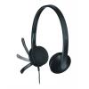 Fejhallgató, mikrofonnal, USB csatlakozás, LOGITECH "H340"