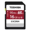 Memóriakártya, SDHC, 16GB, Class 10, TOSHIBA "N302 Exceria"