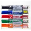 Táblamarker készlet, 2,3 mm, kúpos, PILOT "V-Board Master", 5 különböző szín