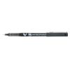 Rollertoll, 0,3 mm, tűhegyű, kupakos, PILOT "Hi-Tecpoint V5", fekete