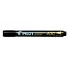 Alkoholos marker, 1,5-4 mm, vágott, PILOT "Permanent Marker 400", fekete