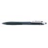 Golyóstoll, 0,21 mm, nyomógombos, PILOT "Rexgrip EF", fekete