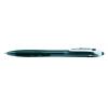 Golyóstoll, 0,27 mm, nyomógombos, PILOT "Rexgrip", fekete