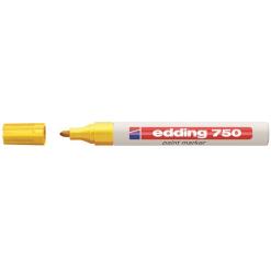Lakkmarker, 2-4 mm, EDDING "750", sárga