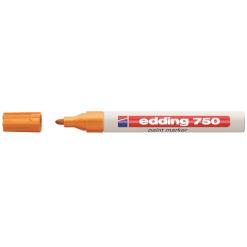 Lakkmarker, 2-4 mm, EDDING "750", narancssárga