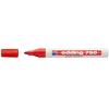 Lakkmarker, 2-4 mm, EDDING "750", piros