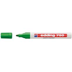 Lakkmarker, 2-4 mm, EDDING "750", zöld