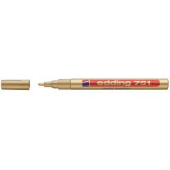 Lakkmarker, 1-2 mm, EDDING "751", arany
