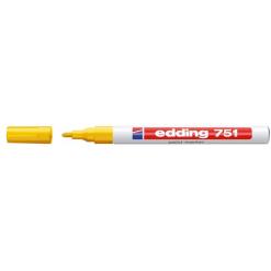 Lakkmarker, 1-2 mm, EDDING "751", sárga