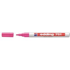 Lakkmarker, 1-2 mm, EDDING "751", rózsaszín