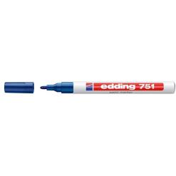 Lakkmarker, 1-2 mm, EDDING "751", sötétkék