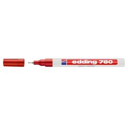 Lakkmarker, 0,8 mm, EDDING "780", piros