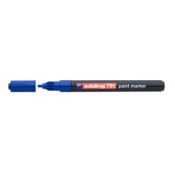 Lakkmarker, 1-2 mm, EDDING "791", kék