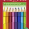 Színes ceruza készlet, háromszögletű, FABER-CASTELL "Jumbo", 10 különböző szín