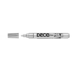 Lakkmarker, 2-4 mm, ICO "Decomarker" ezüst