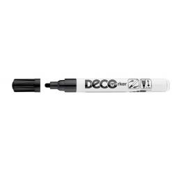 Lakkmarker, 2-4 mm, ICO "Decomarker" fekete