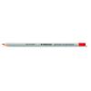 Jelölőceruza, hatszögletű, mindenre író, lemosható (omnichrom), STAEDTLER "Lumocolor 108", piros