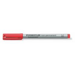 Alkoholmentes marker, OHP, 1 mm, STAEDTLER "Lumocolor® 315 M", piros
