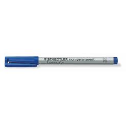 Alkoholmentes marker, OHP, 1 mm, STAEDTLER "Lumocolor® 315 M", kék