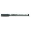 Alkoholmentes marker, OHP, 1 mm, STAEDTLER "Lumocolor® 315 M", fekete