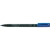 Alkoholmentes marker, OHP, 0,6 mm, STAEDTLER "Lumocolor® 316 F", kék