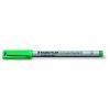Alkoholmentes marker, OHP, 0,6 mm, STAEDTLER "Lumocolor® 316 F", zöld