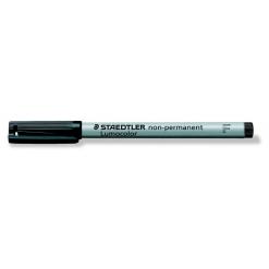 Alkoholmentes marker, OHP, 0,6 mm, STAEDTLER "Lumocolor® 316 F", fekete