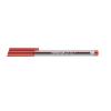 Golyóstoll, 0,3 mm, kupakos, STAEDTLER "Ball 432", piros