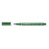 Dekormarker, 1-2 mm, kúpos, STAEDTLER "8323", metálzöld