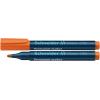 Alkoholos marker, 1-3 mm, kúpos, SCHNEIDER "Maxx 130", narancssárga