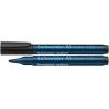 Alkoholos marker, 1-4 mm, vágott, SCHNEIDER "Maxx 133", fekete