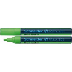 Krétamarker, 2-3 mm, SCHNEIDER "Maxx 265", világos zöld