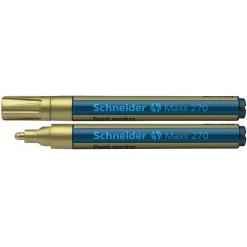 Lakkmarker, 1-3 mm, SCHNEIDER "Maxx 270", arany
