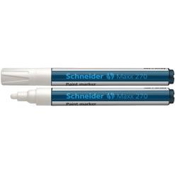 Lakkmarker, 1-3 mm, SCHNEIDER "Maxx 270", fehér