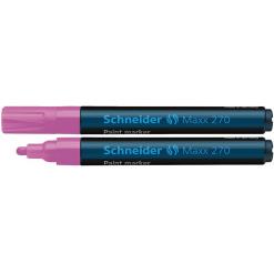 Lakkmarker, 1-3 mm, SCHNEIDER "Maxx 270", rózsaszín