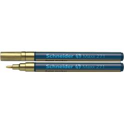 Lakkmarker, 1-2 mm, SCHNEIDER "Maxx 271", arany