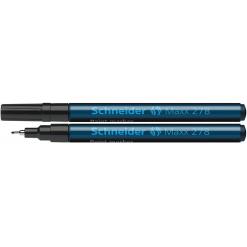 Lakkmarker, 0,8 mm, SCHNEIDER "Maxx 278", fekete